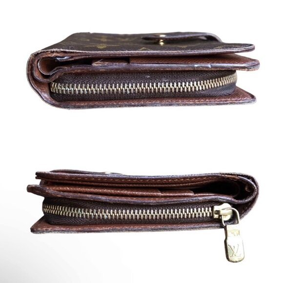 Louis Vuitton Vintage Monogram Leather French Purse Wallet - Picture 5 of 13